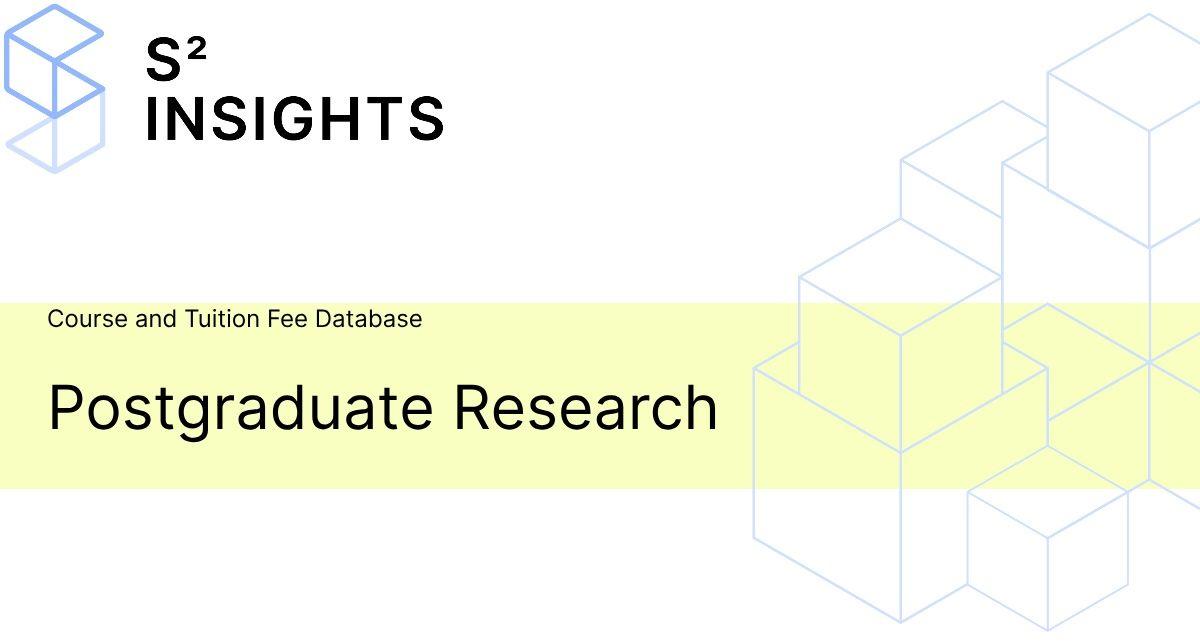 Postgraduate research tile